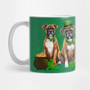 My Boxer Is My Lucky Charm St Patricks Day Mug